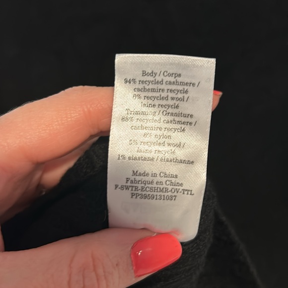 NWT Everlane The Cashmere Oversized Turtleneck - Picture 12 of 13